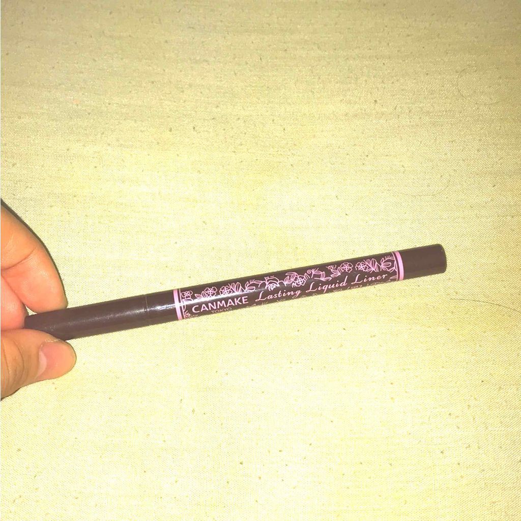 ラスティングリキッドライナー/キャンメイク/リキッドアイライナーを使ったクチコミ（1枚目）