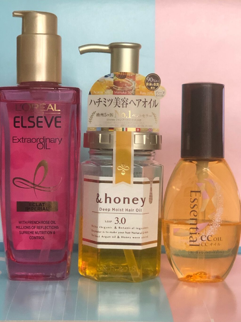 エクストラオーディナリー オイル エクラアンペリアル 艶髪オイル/ロレアル パリ/ヘアオイルを使ったクチコミ(2枚目)