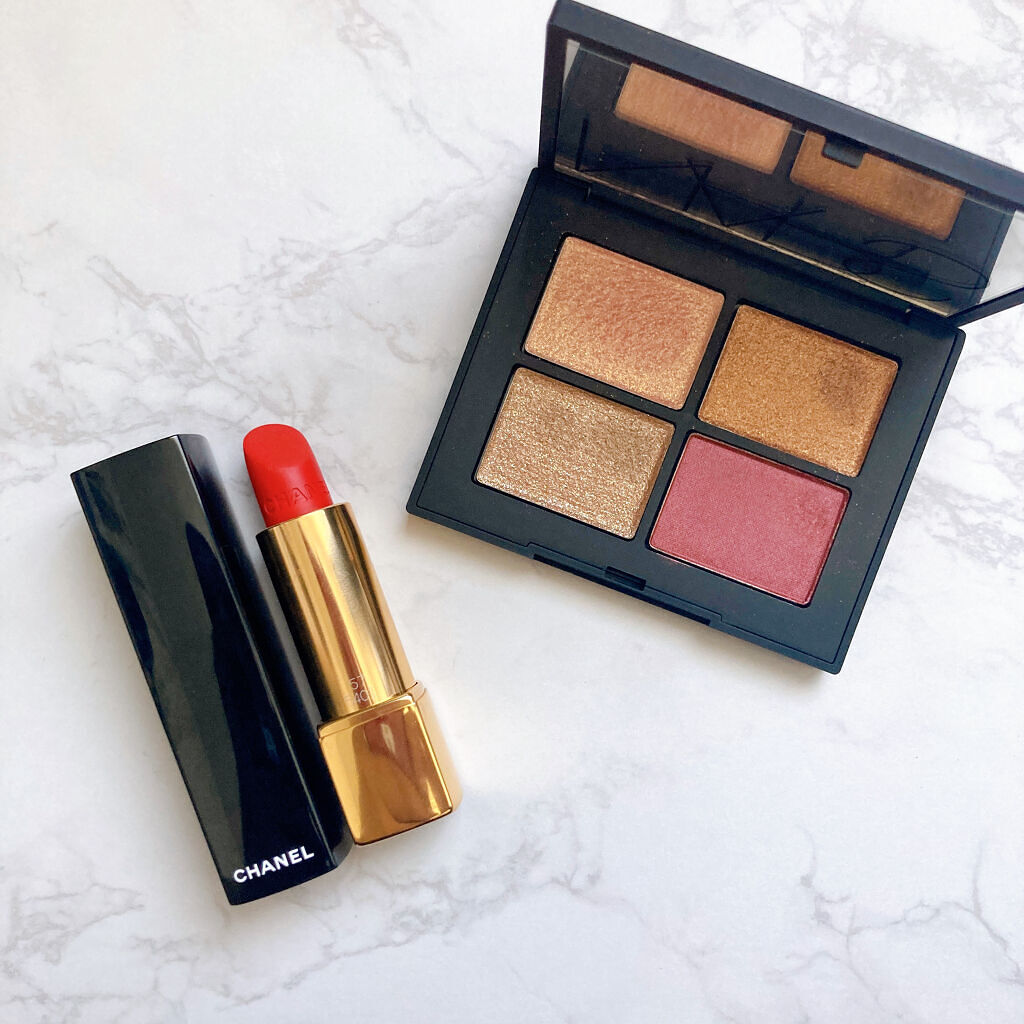 ルージュ アリュール ヴェルヴェット ル リオン ドゥ シャネル 57 ルージュ フー/CHANEL/口紅を使ったクチコミ（1枚目）