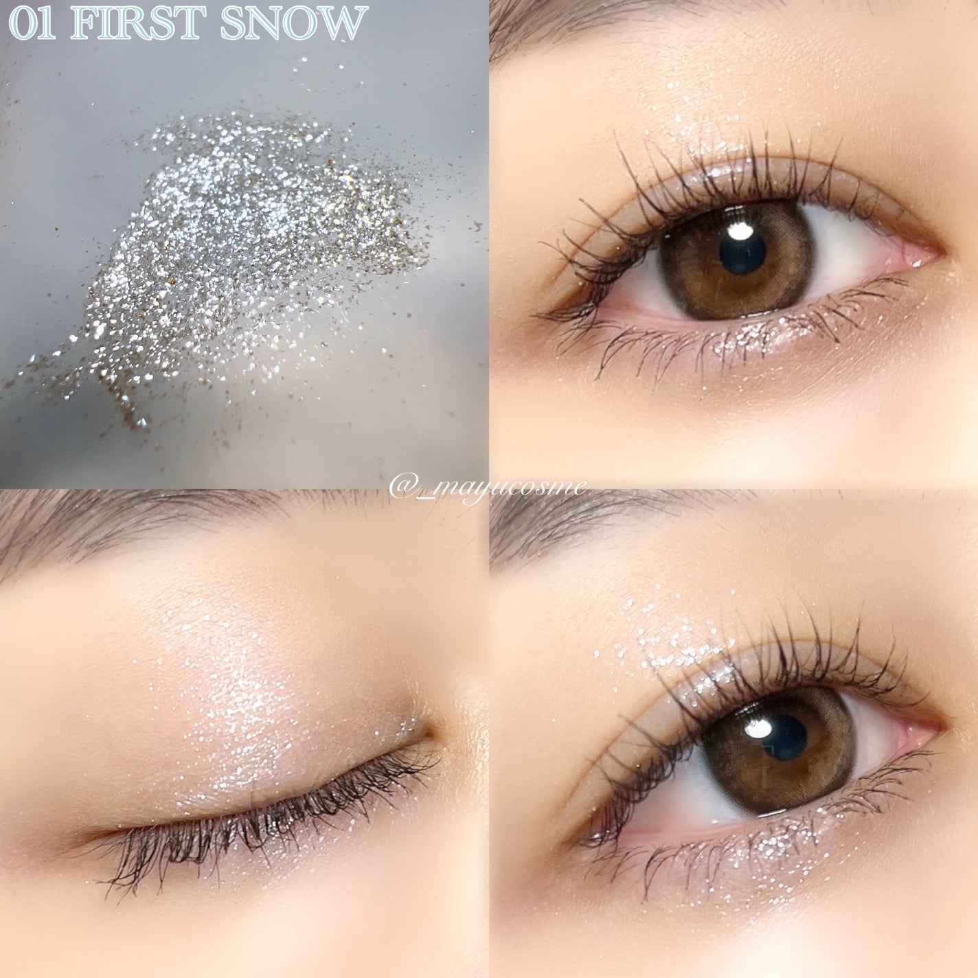 グリッターパウダー/BLING GLOW/パウダーハイライトを使ったクチコミ(5枚目)