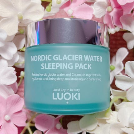 ノルディック氷河水スリーピングパック/LUOKI/フェイスクリームを使ったクチコミ(1枚目)