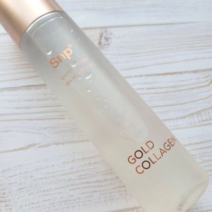 ゴールドコラーゲンエキスパートトナー/SNP/化粧水を使ったクチコミ(6枚目)