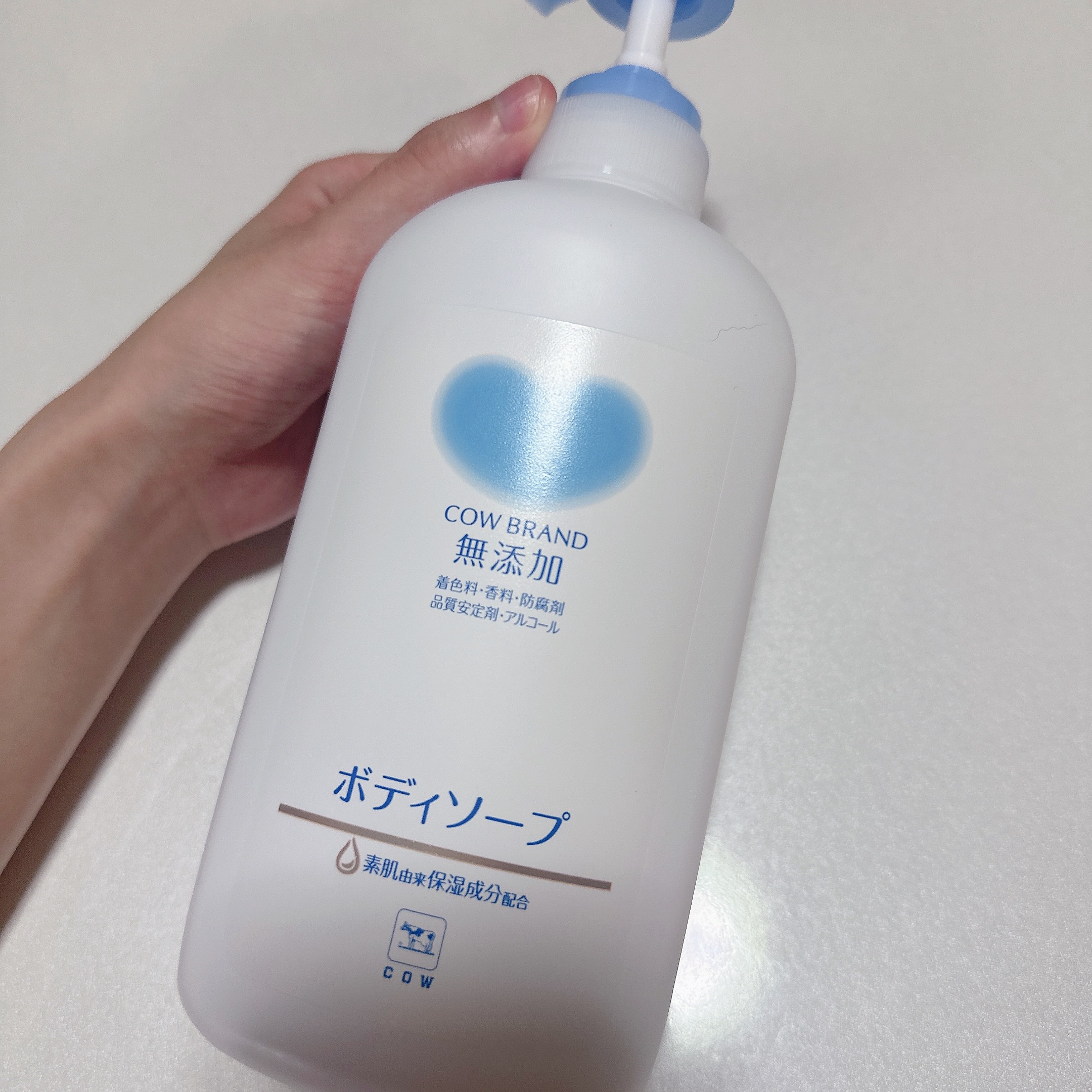 ボディソープ/カウブランド無添加/ボディソープを使ったクチコミ（2枚目）