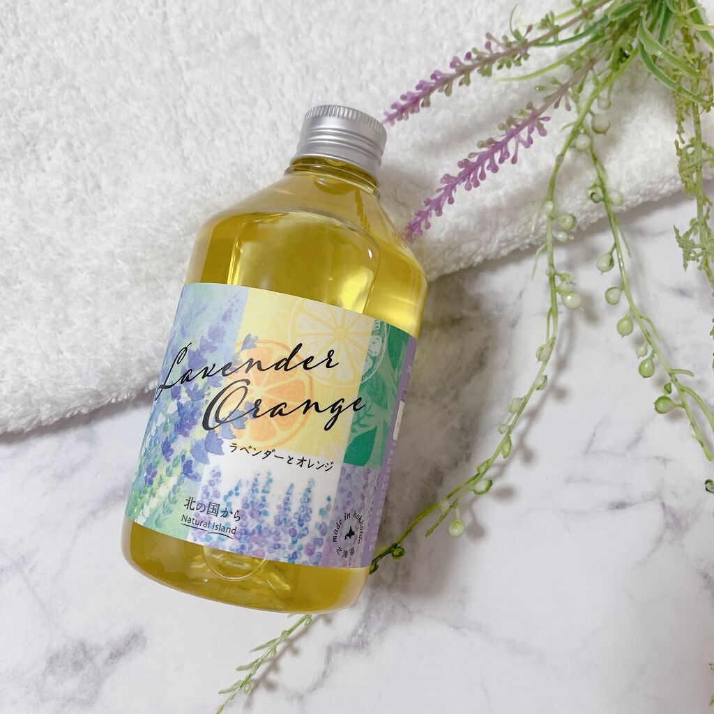 アロマバスエッセンス ラベンダーとオレンジ/ナチュラルアイランド/保湿系入浴剤を使ったクチコミ（1枚目）