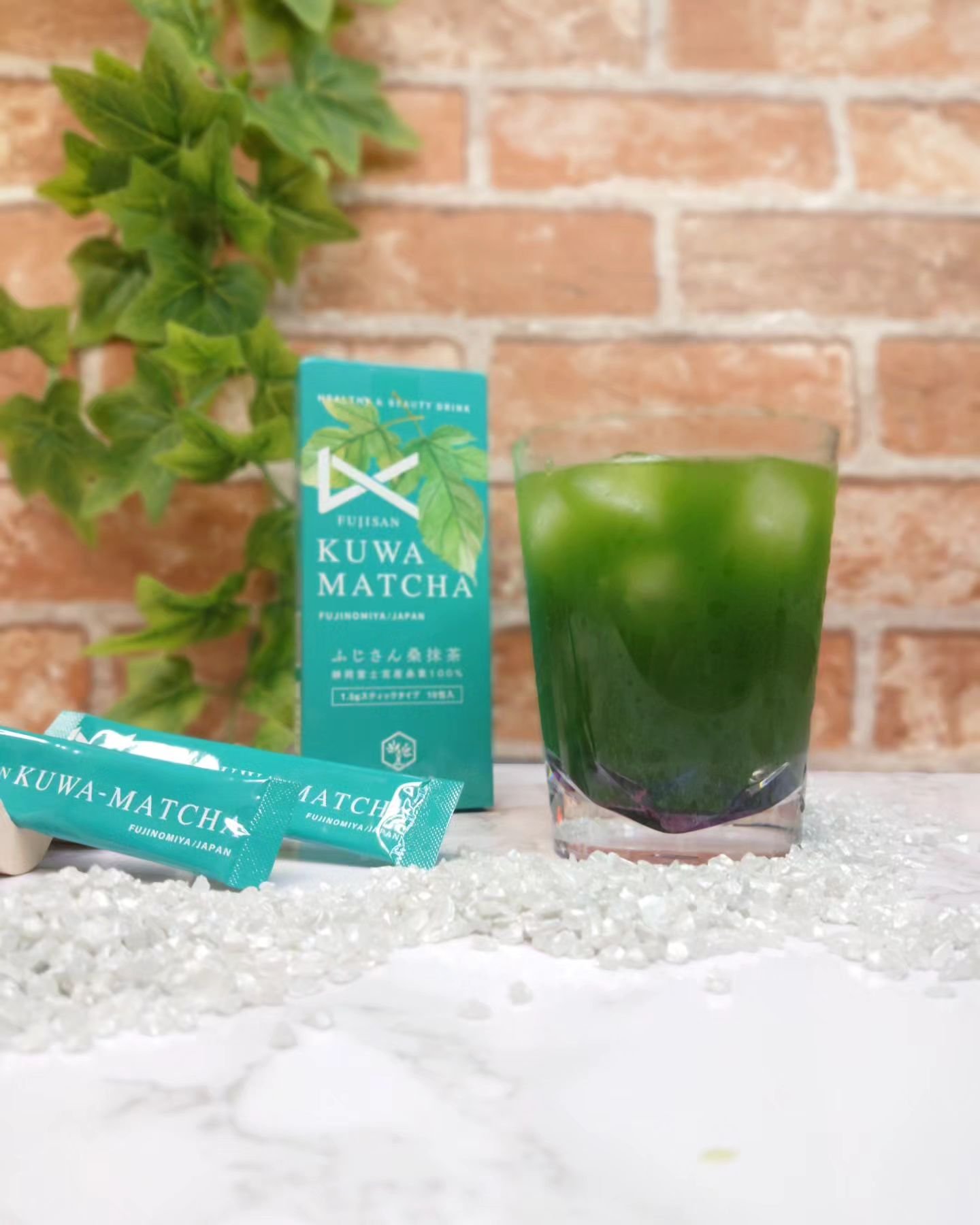 ふじさん桑抹茶/桑SHIROTO/ドリンクを使ったクチコミ（3枚目）