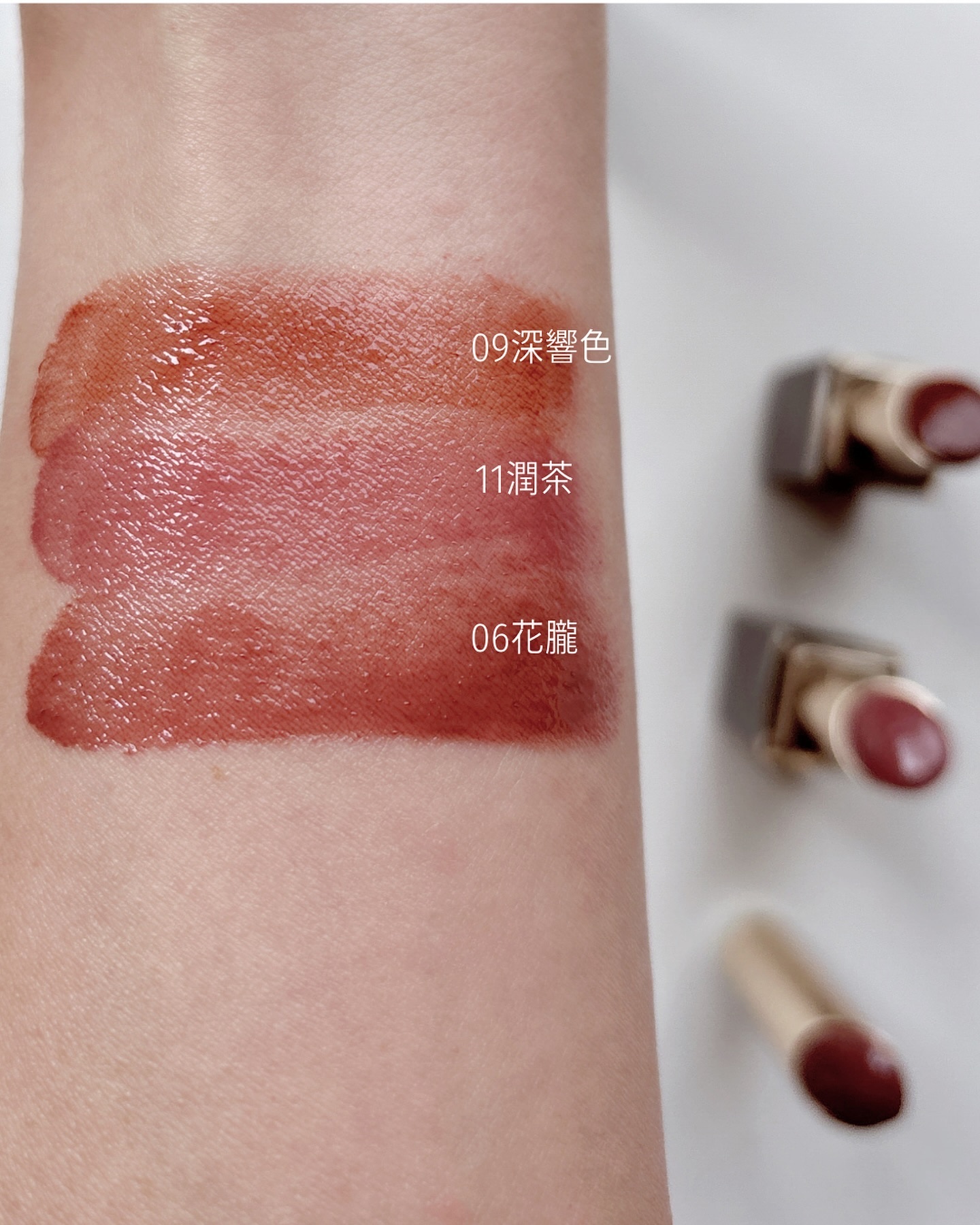 モイスチャー グレイズ リップスティック/SUQQU/口紅を使ったクチコミ（3枚目）