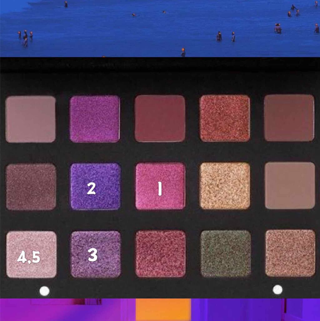 リラ アイシャドウ パレット Natasha Denona