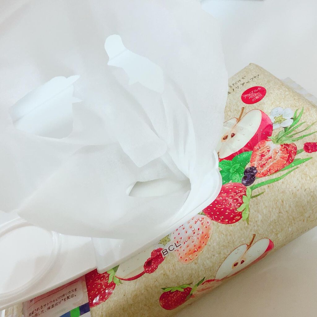 目ざまシート AB 22<アップル&ベリーの香り>/サボリーノ/シートマスク・パックを使ったクチコミ(2枚目)