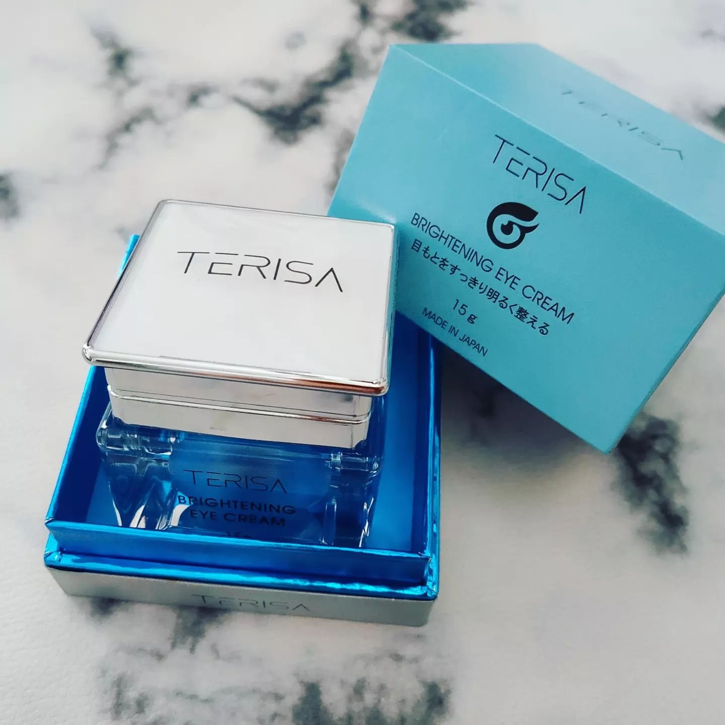 TERISA ブライトニングアイクリームのクチコミ「＜TERISA BRIGHTENING EYE CREAM＞を愛用中♪

アイスプラント原液や.....」（1枚目）