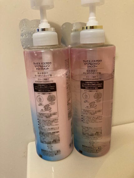 バスグロウ リペア&シャイン シャンプー/トリートメント/LUX/シャンプー・コンディショナーを使ったクチコミ(2枚目)