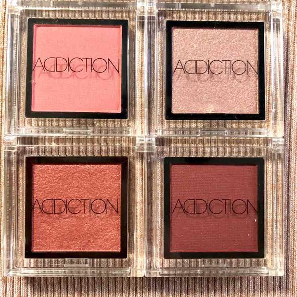 アディクション ザ アイシャドウ 143 Burnt Pink (M)★限定色/ADDICTION/単色アイシャドウを使ったクチコミ（2枚目）
