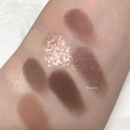 マイフェイブムードアイパレット 9カラー/HOLIKA HOLIKA/アイシャドウパレットを使ったクチコミ(4枚目)