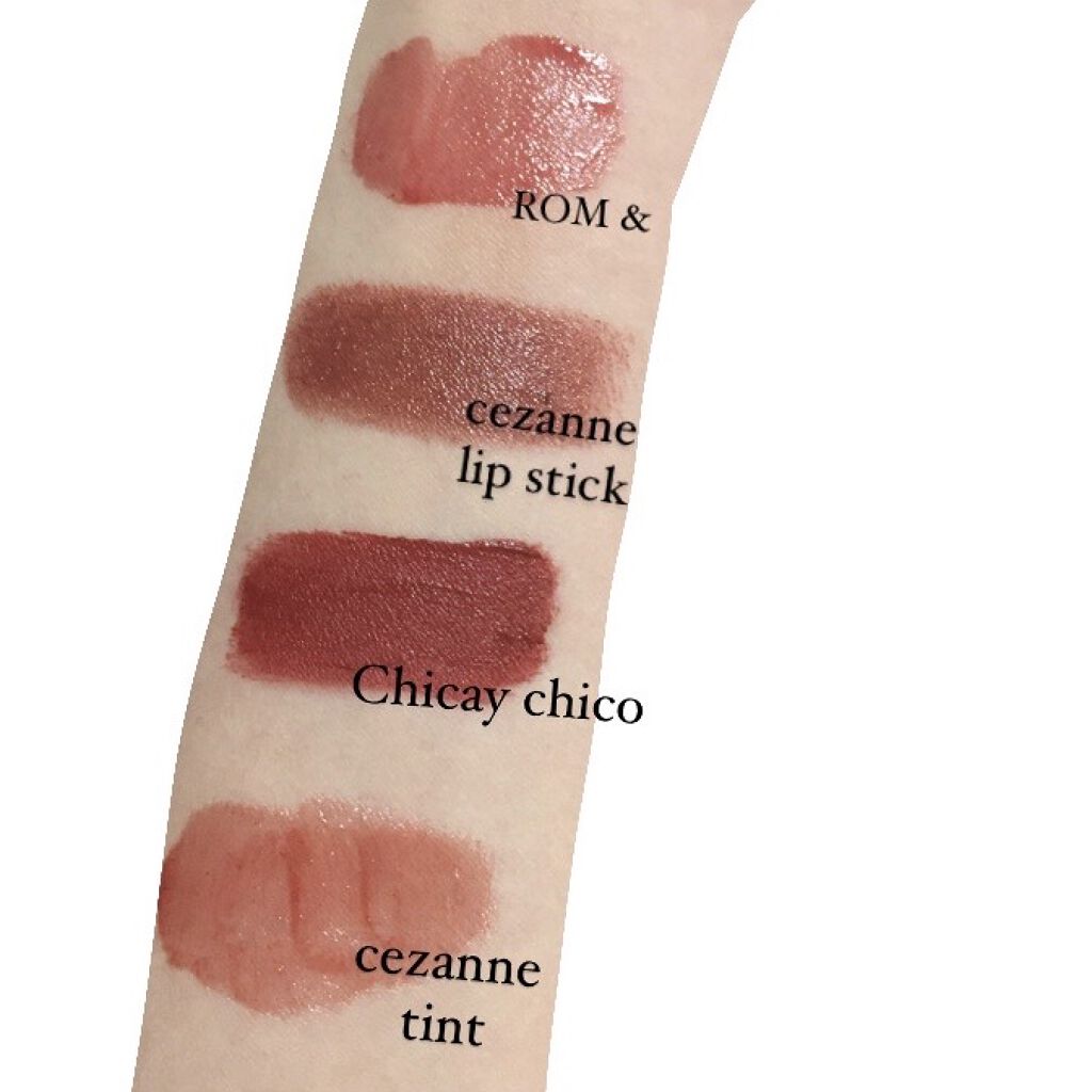 ワンチューブラーベルベットティント/CHICAY CHICO/リップティントを使ったクチコミ（2枚目）