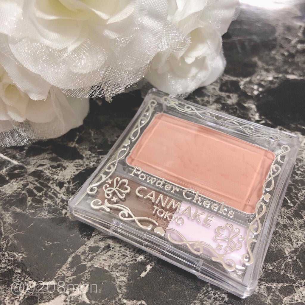 【旧品】パウダーチークス/キャンメイク/パウダーチークを使ったクチコミ(1枚目)