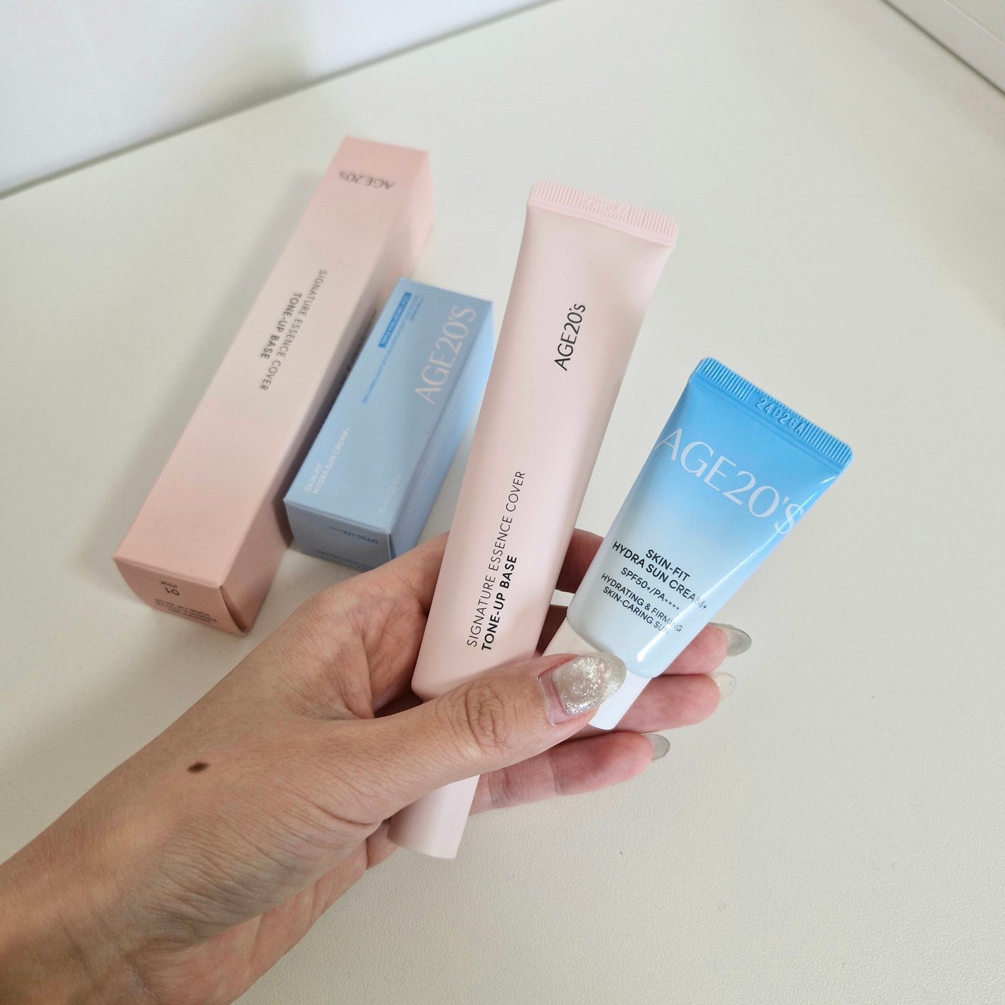 シグネチャーエッセンスカバー トーンアップベース/AGE20’s/化粧下地を使ったクチコミ(1枚目)