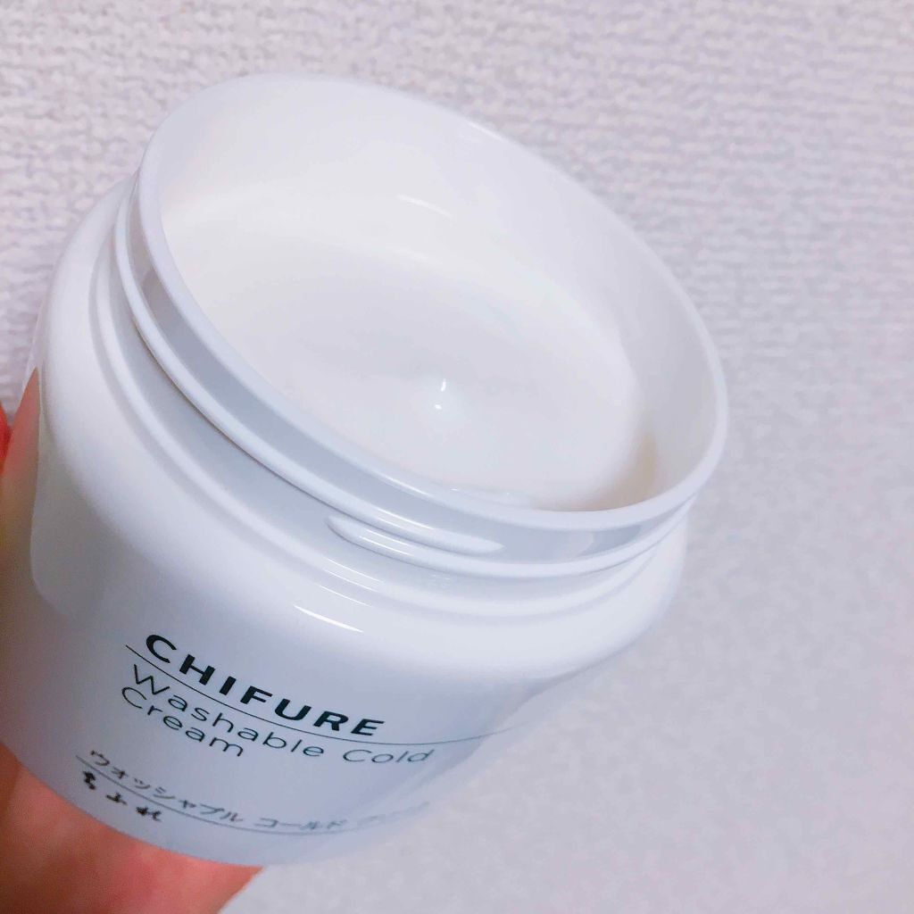 ウォッシャブル コールド クリーム/ちふれ/クレンジングクリームを使ったクチコミ(2枚目)