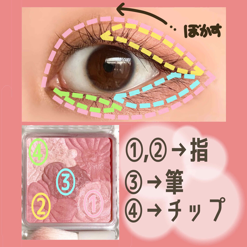 グロウフルールチークス/キャンメイク/パウダーチークを使ったクチコミ（2枚目）