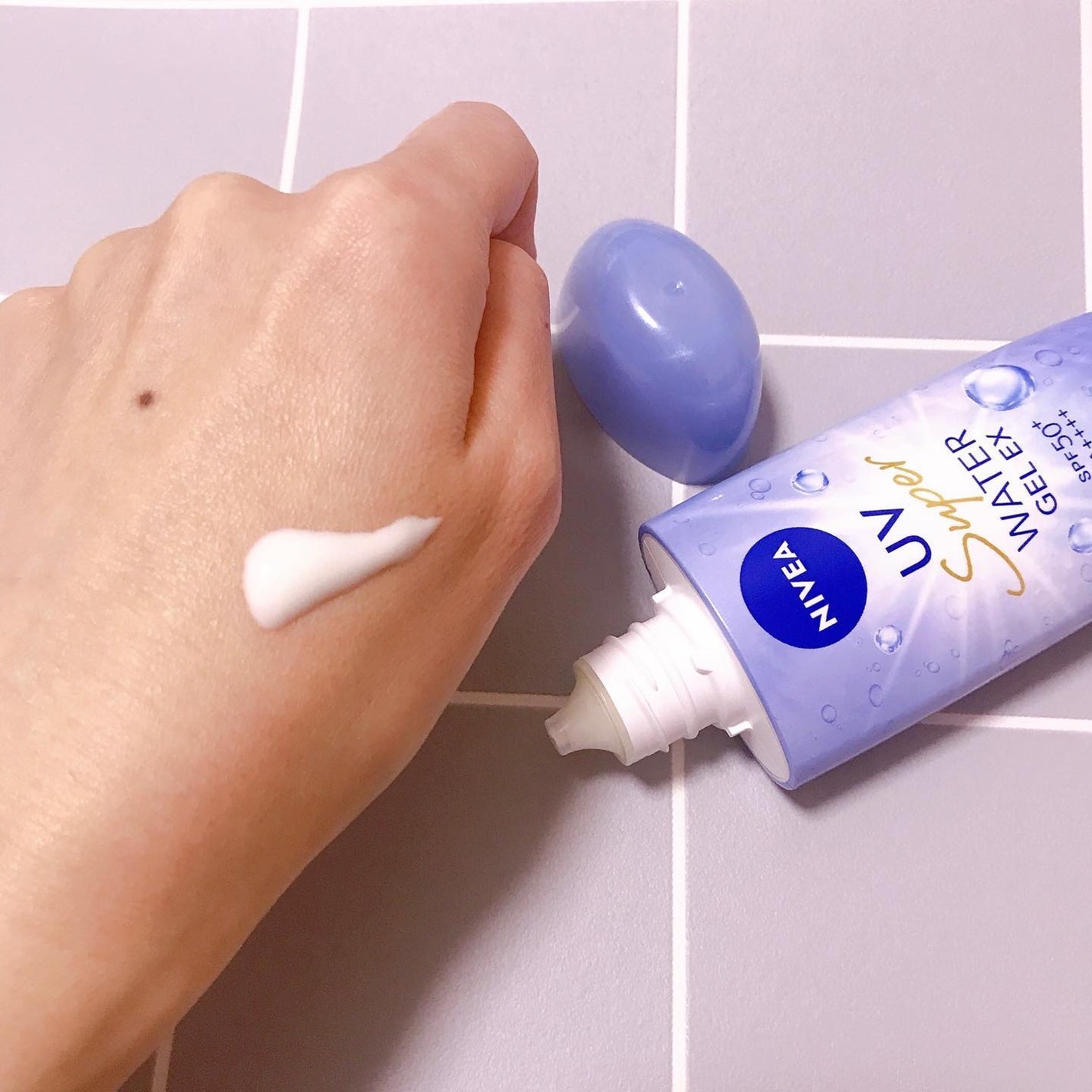ニベアUV ウォータージェルEX/ニベア/日焼け止めジェルを使ったクチコミ(2枚目)