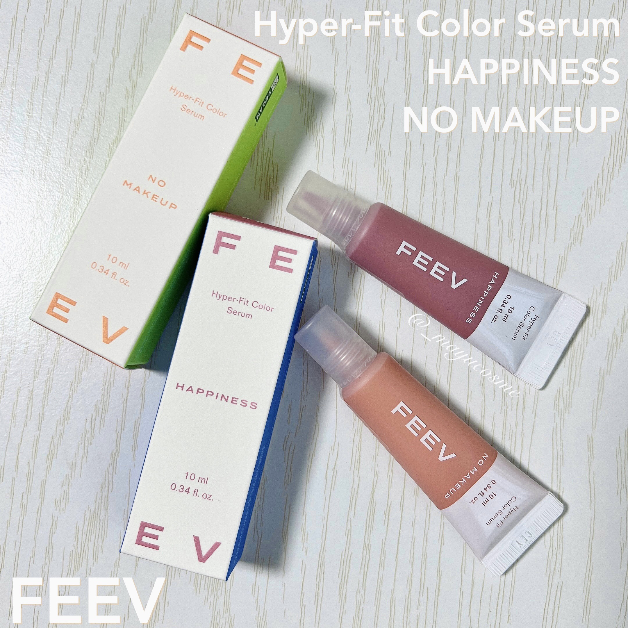 カラーセラムミニ/FEEV/リキッドチークを使ったクチコミ（1枚目）