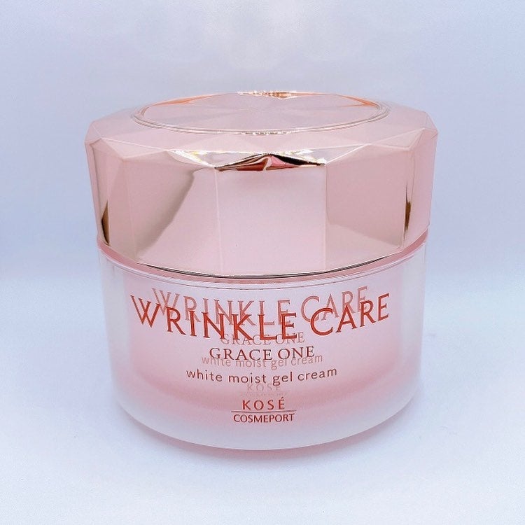 リンクルケア ホワイト モイストジェルクリーム/グレイスワン/オールインワン化粧品を使ったクチコミ(2枚目)