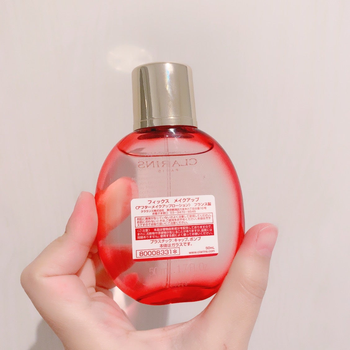 フィックス メイクアップ/CLARINS/ミスト状化粧水を使ったクチコミ(2枚目)