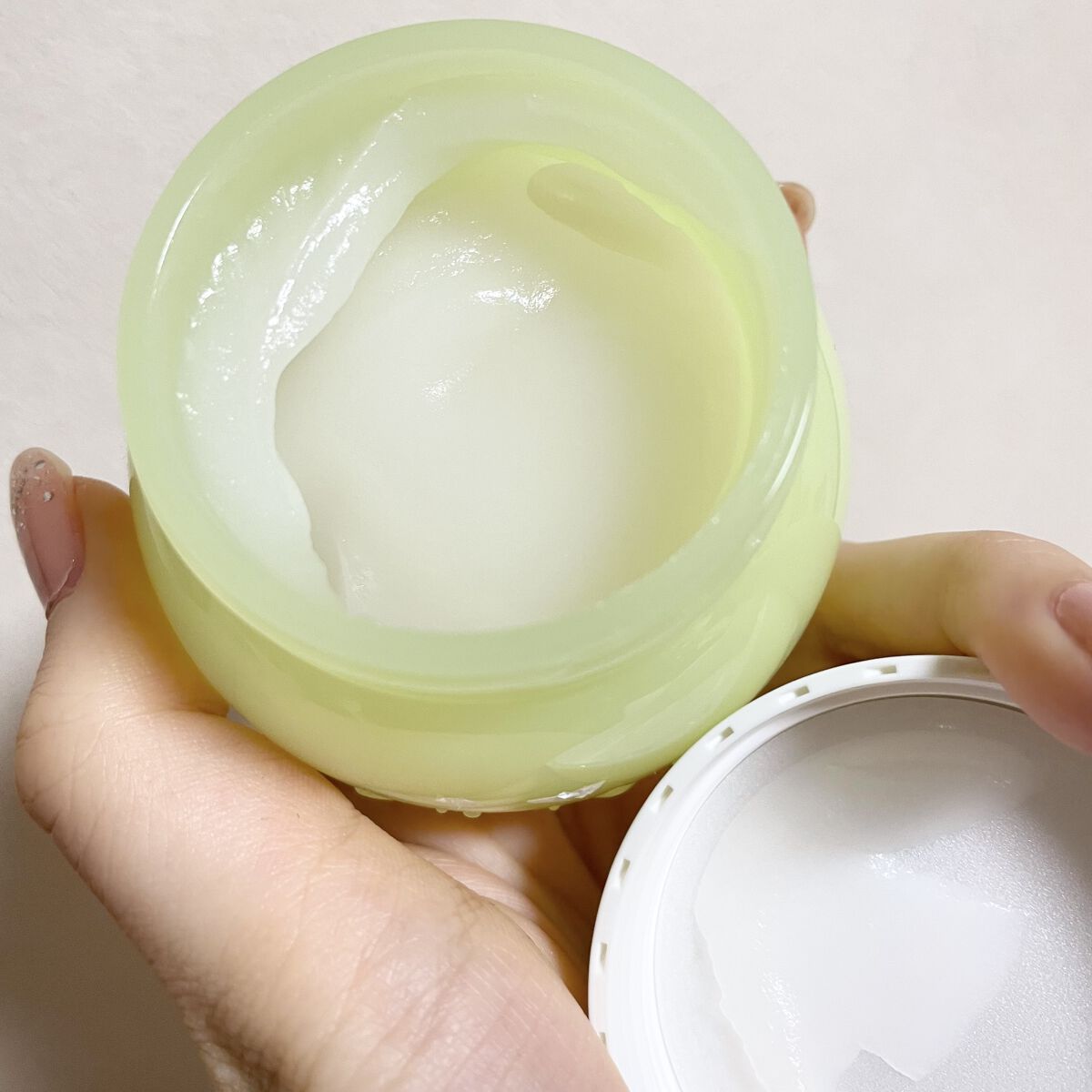 白玉もちウォータークリーム/NUAN/フェイスクリームを使ったクチコミ（2枚目）