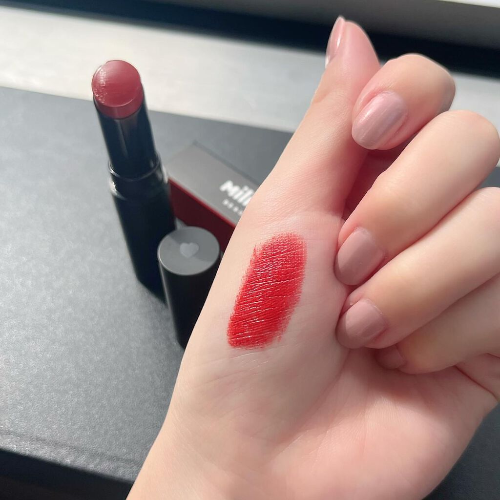 ミリロア リップ/Mililoa BEAUTY/口紅を使ったクチコミ（2枚目）