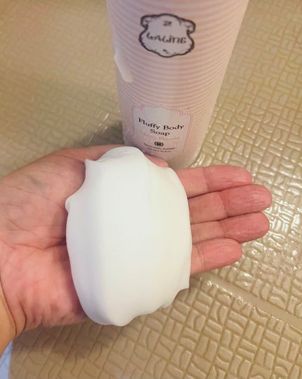 フラッフィーボディソープ チェリーブロッサム/Laline/ボディソープを使ったクチコミ(4枚目)