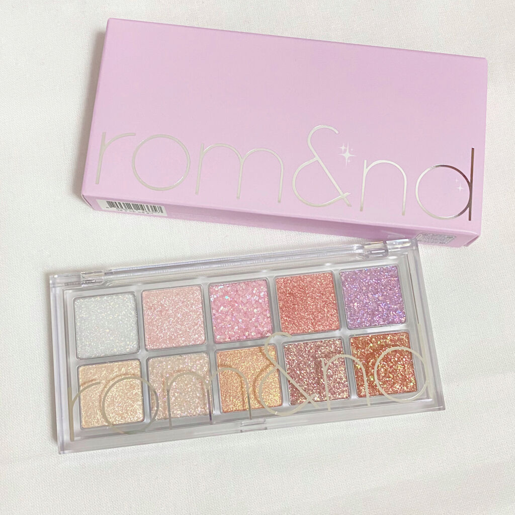ベターザンパレット/rom&nd/アイシャドウパレットを使ったクチコミ（1枚目）