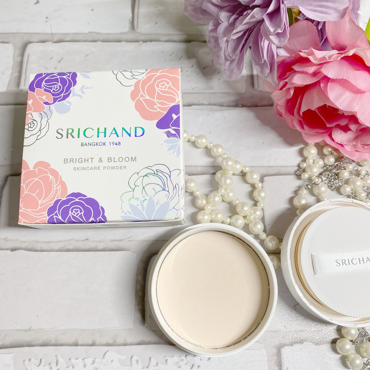 ブライト＆ブルーム 24 スキンケアパウダー/SRICHAND/ルースパウダーを使ったクチコミ（3枚目）