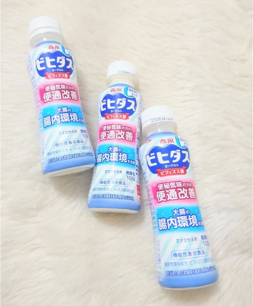 ビヒダスヨーグルト便通改善/ビヒダス/飲むヨーグルトを使ったクチコミ(1枚目)