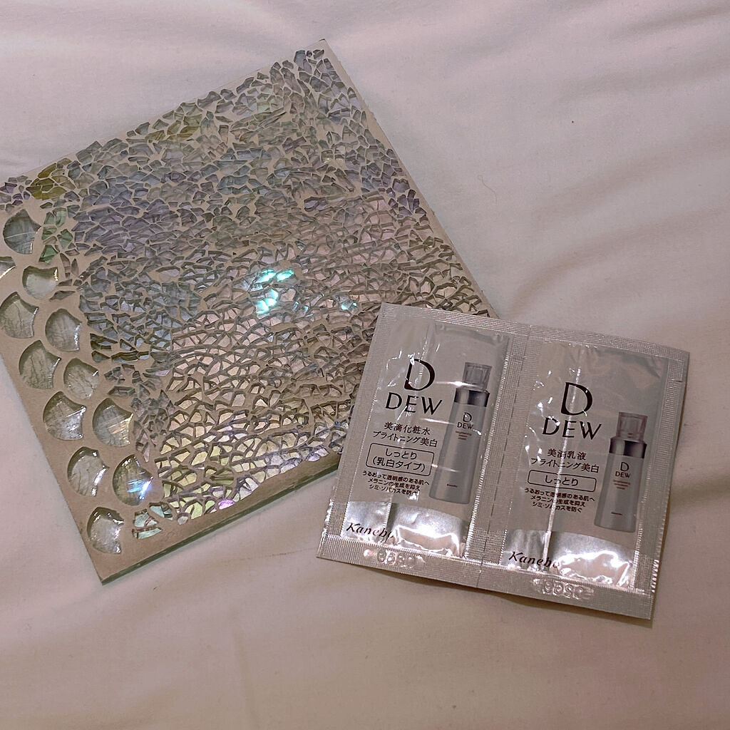 ブライトニングローション しっとり/DEW/化粧水を使ったクチコミ（1枚目）