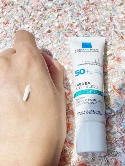 UVイデア XL プロテクショントーンアップ/ラ ロッシュ ポゼ/日焼け止めクリームを使ったクチコミ(3枚目)