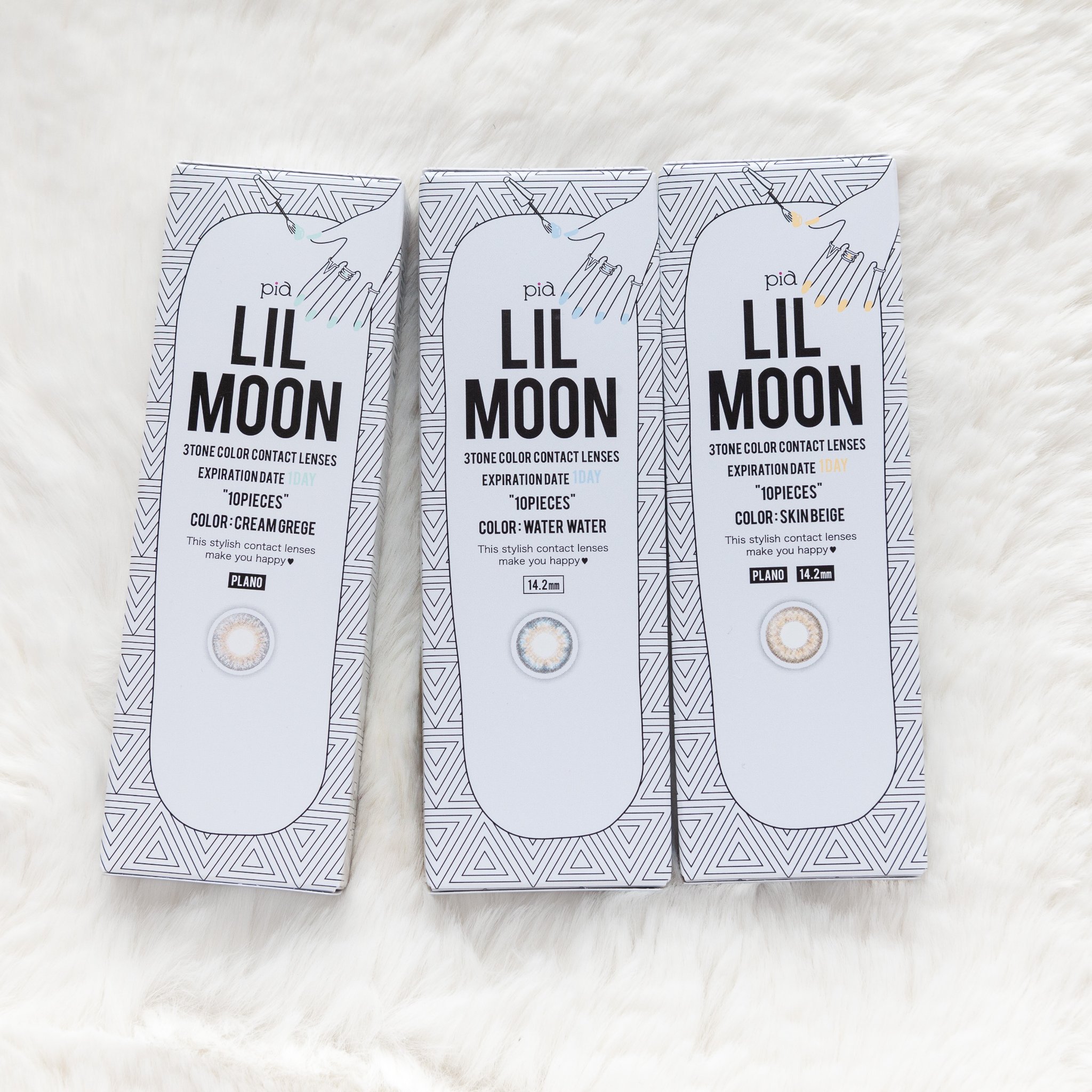 LIL MOON 1day スキンベージュ/LILMOON/ワンデー（１DAY）カラコンを使ったクチコミ（1枚目）