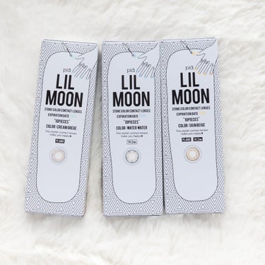 LIL MOON LIL MOON 1dayのクチコミ「高発色カラコン LIL MOON🌙🫧
 
👉🏻 LIL MOON
🌙 クリームグレージュ
🌙 .....」（1枚目）