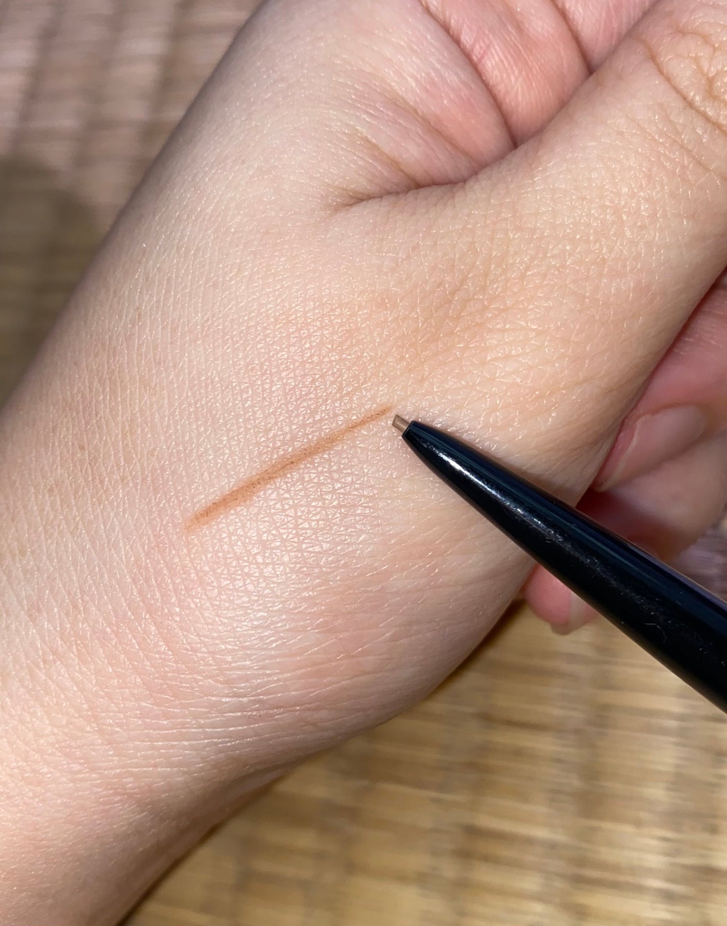 超細芯アイブロウ/CEZANNE/アイブロウペンシルを使ったクチコミ(2枚目)