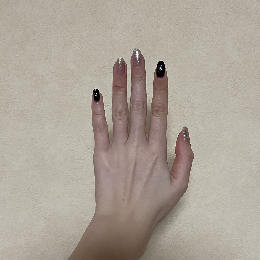 Somptueux(ソンプチュー) ネイルポリッシュ/DAISO/マニキュアを使ったクチコミ（2枚目）