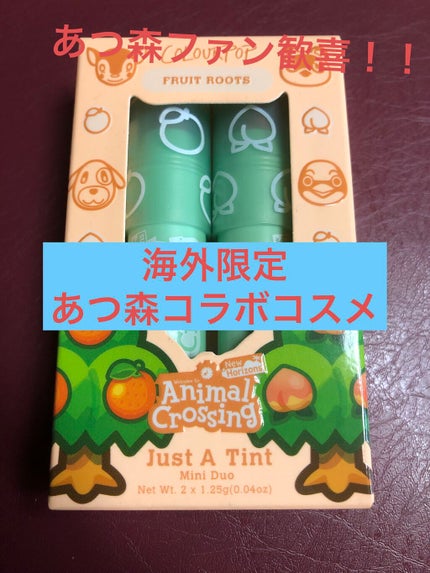 Just A Tint-Mini Duo/ColourPop/口紅を使ったクチコミ(1枚目)