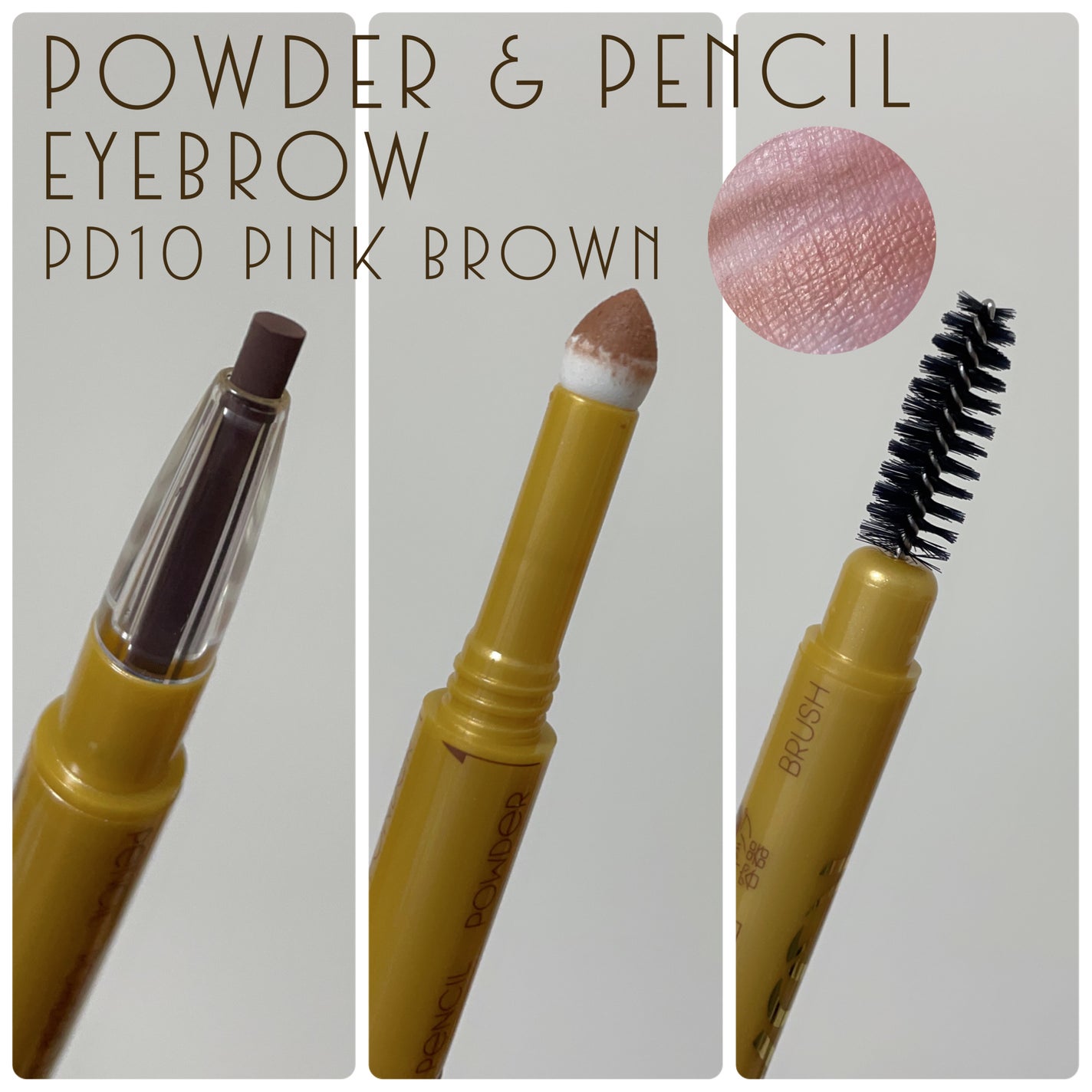 パウダー&ペンシル アイブロウEX/excel/アイブロウペンシルを使ったクチコミ(4枚目)