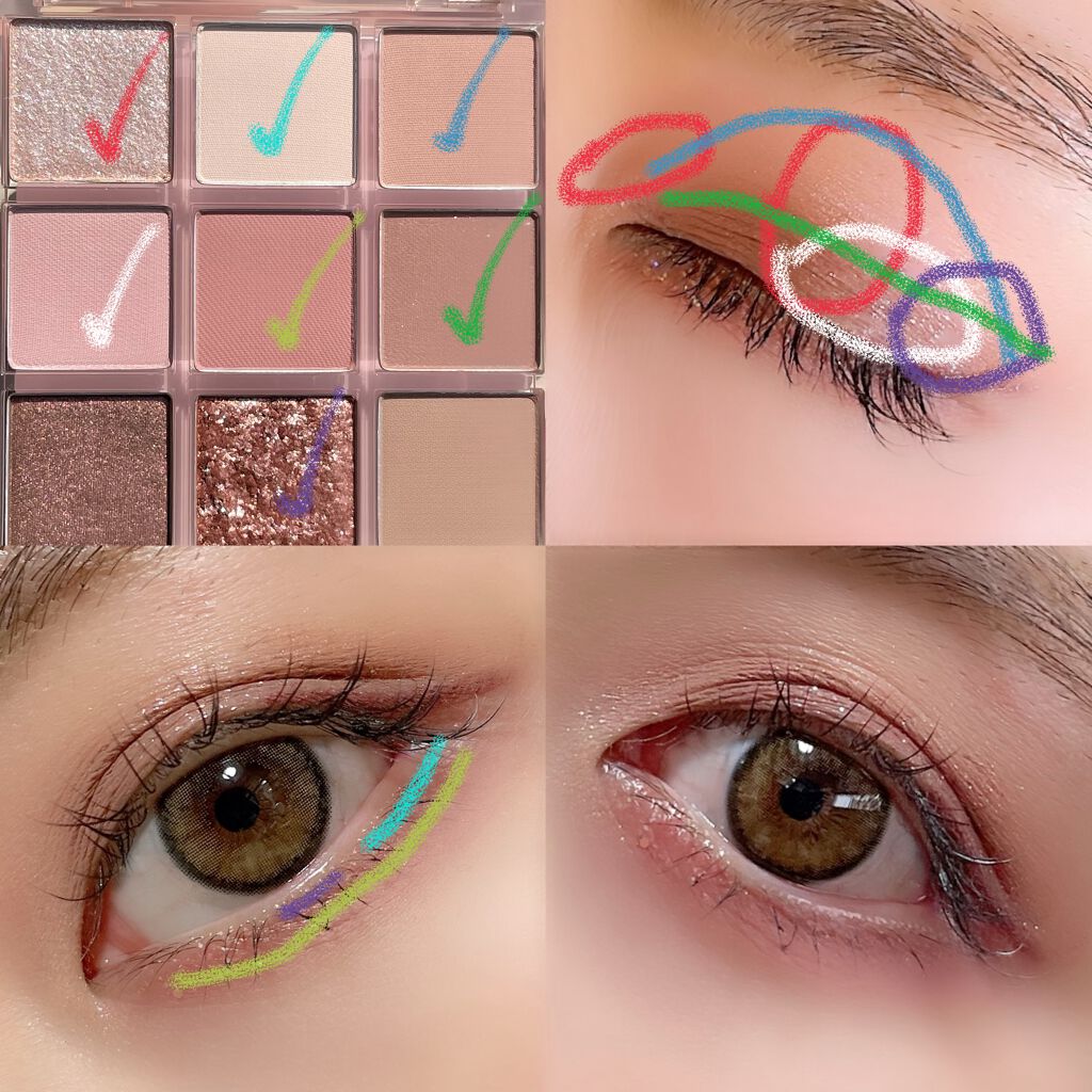 3CE マルチアイカラーパレット/3CE/アイシャドウパレットを使ったクチコミ(6枚目)