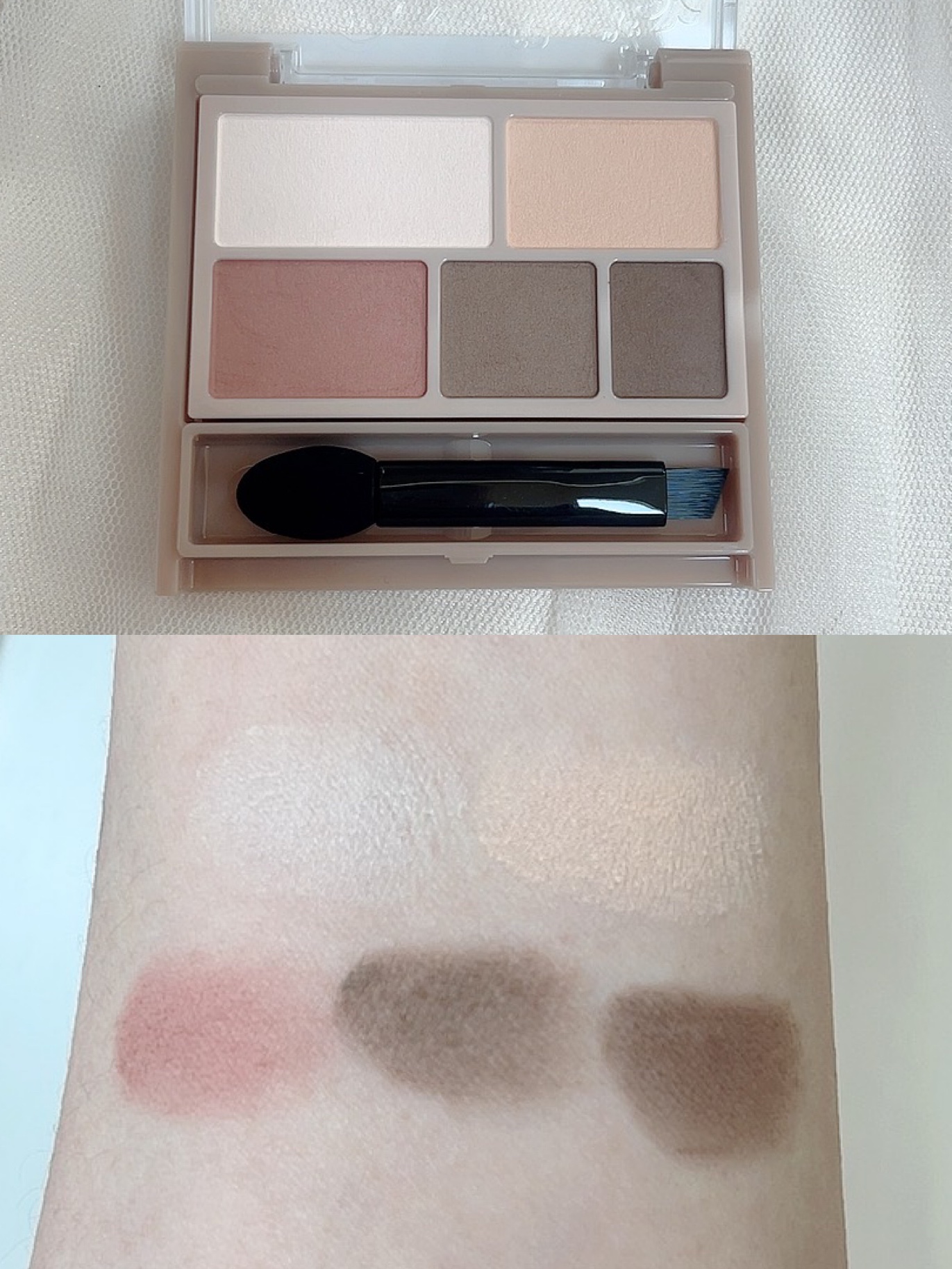 パーフェクトマルチアイズ/キャンメイク/アイシャドウパレットを使ったクチコミ（3枚目）