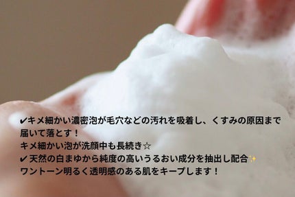 パーフェクトホワイトクレイ/SENKA(専科)/洗顔フォームを使ったクチコミ(4枚目)