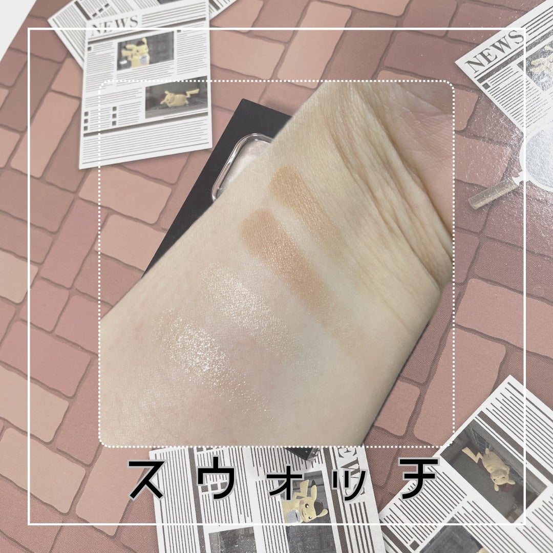 ケイト ポッピングシルエットシャドウ/KATE/アイシャドウパレットを使ったクチコミ(2枚目)