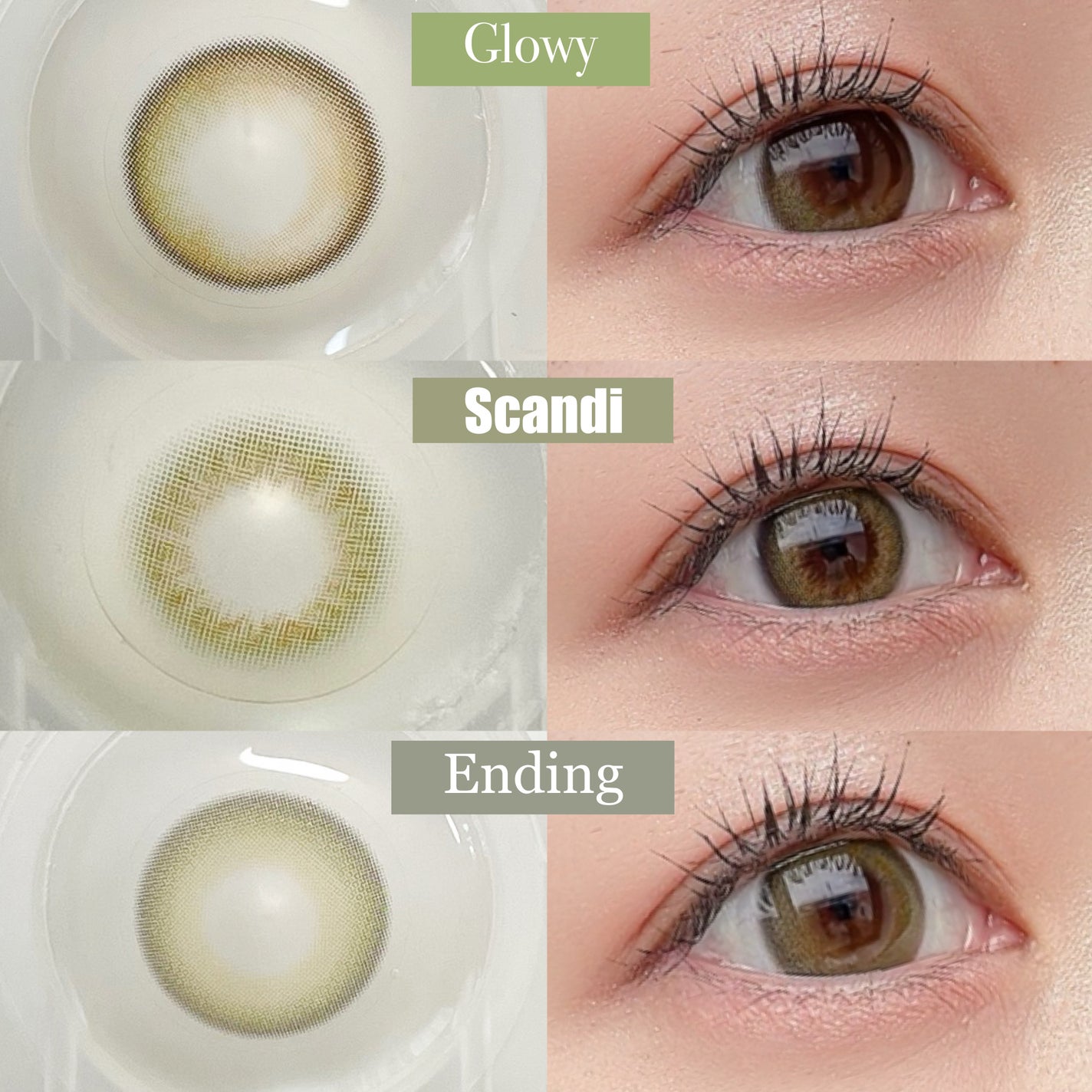 SCANDI(スカンディ)/OLENS/カラーコンタクトレンズを使ったクチコミ(5枚目)