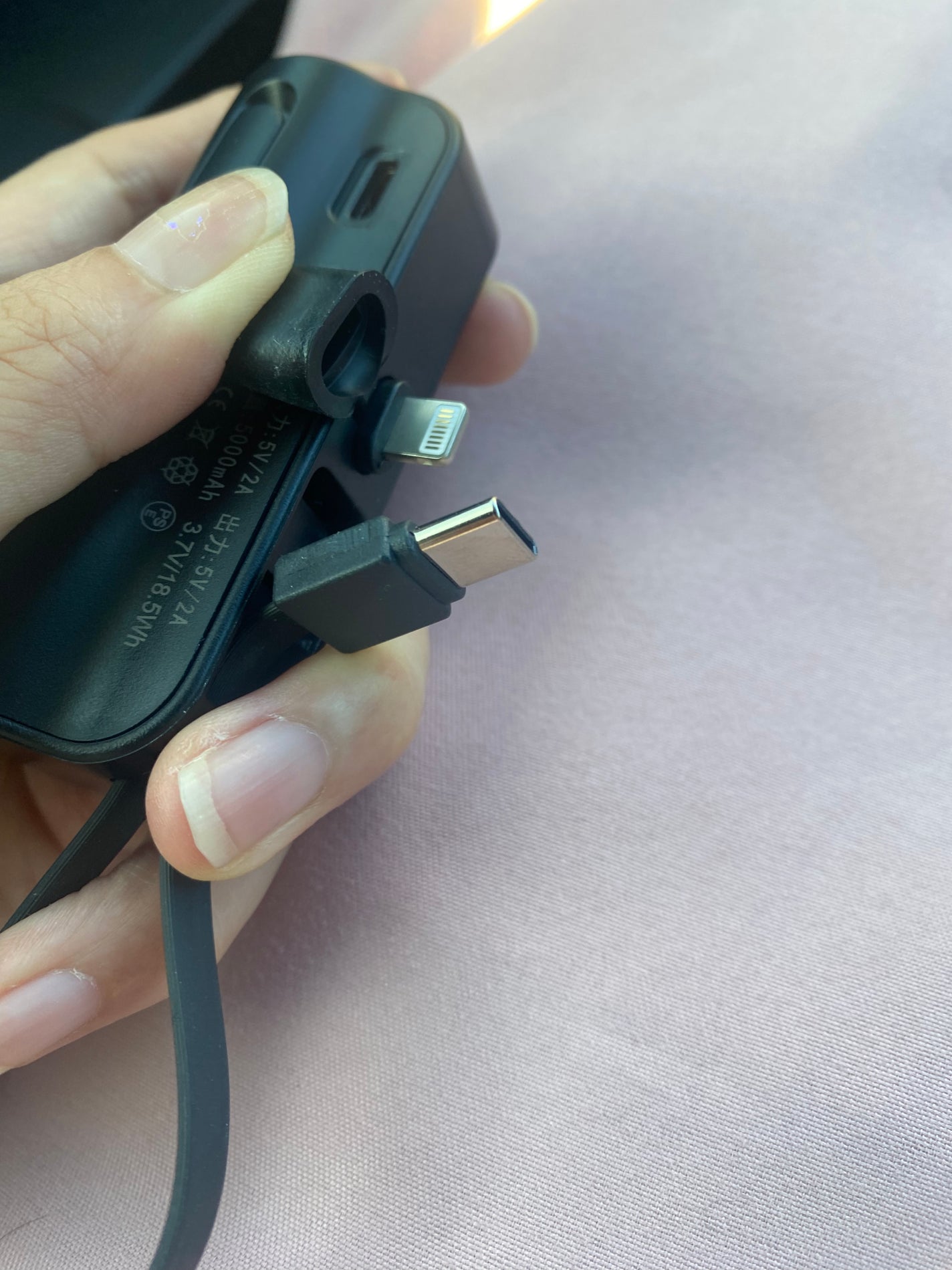 モバイルバッテリー/Qoo10/その他を使ったクチコミ(3枚目)