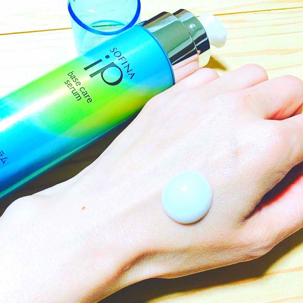 ベースケア セラム＜土台美容液＞ 瑞々しい/SOFINA iP/美容液を使ったクチコミ（3枚目）