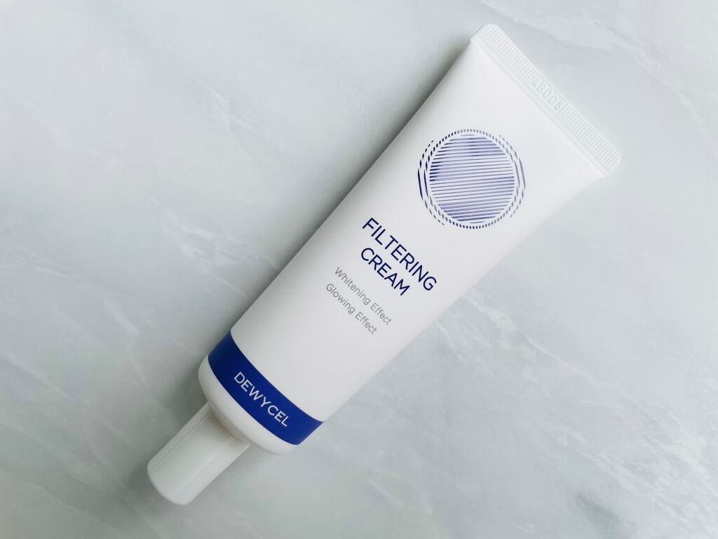 フィルタリングクリーム/DEWYCEL/日焼け止めクリームを使ったクチコミ(2枚目)