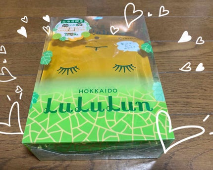 北海道ルルルン(メロンの香り)/ルルルン/シートマスク・パックを使ったクチコミ(1枚目)