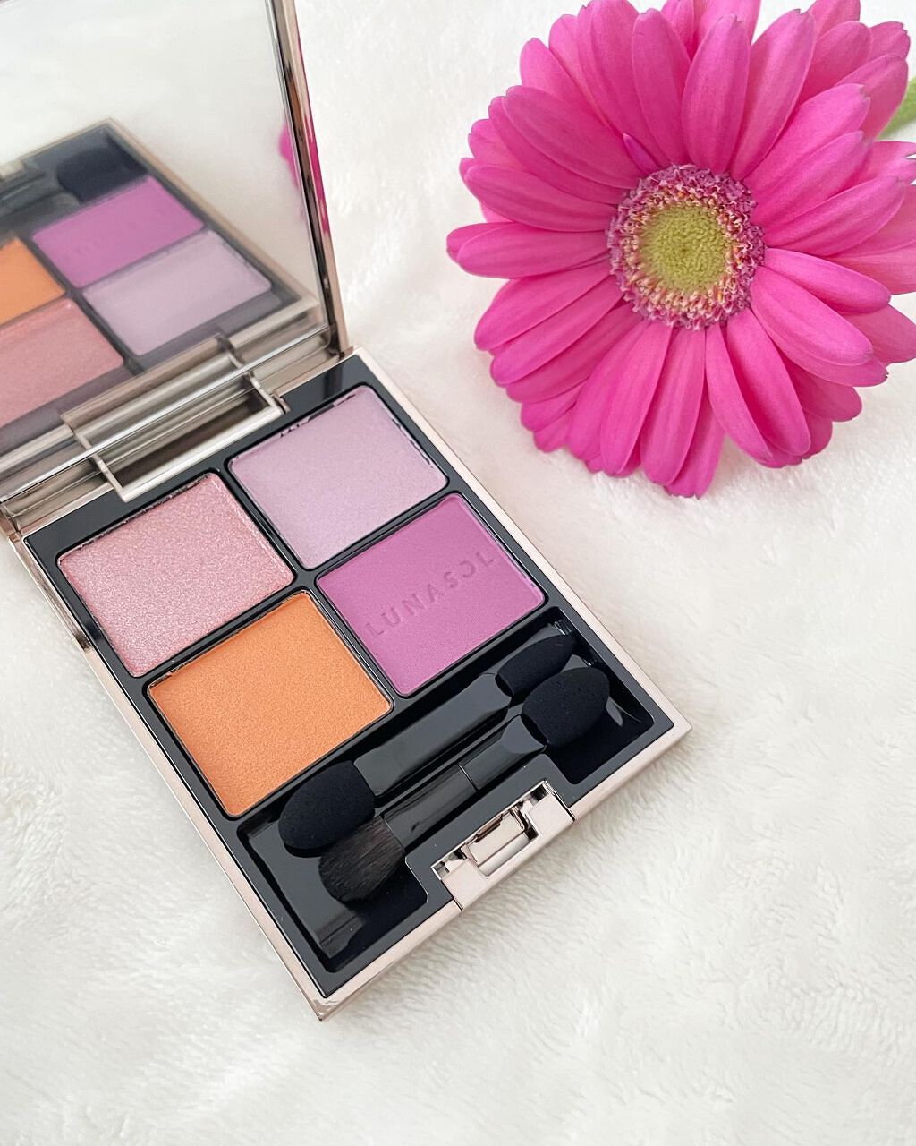 アイカラーレーション/LUNASOL/アイシャドウパレットを使ったクチコミ(1枚目)