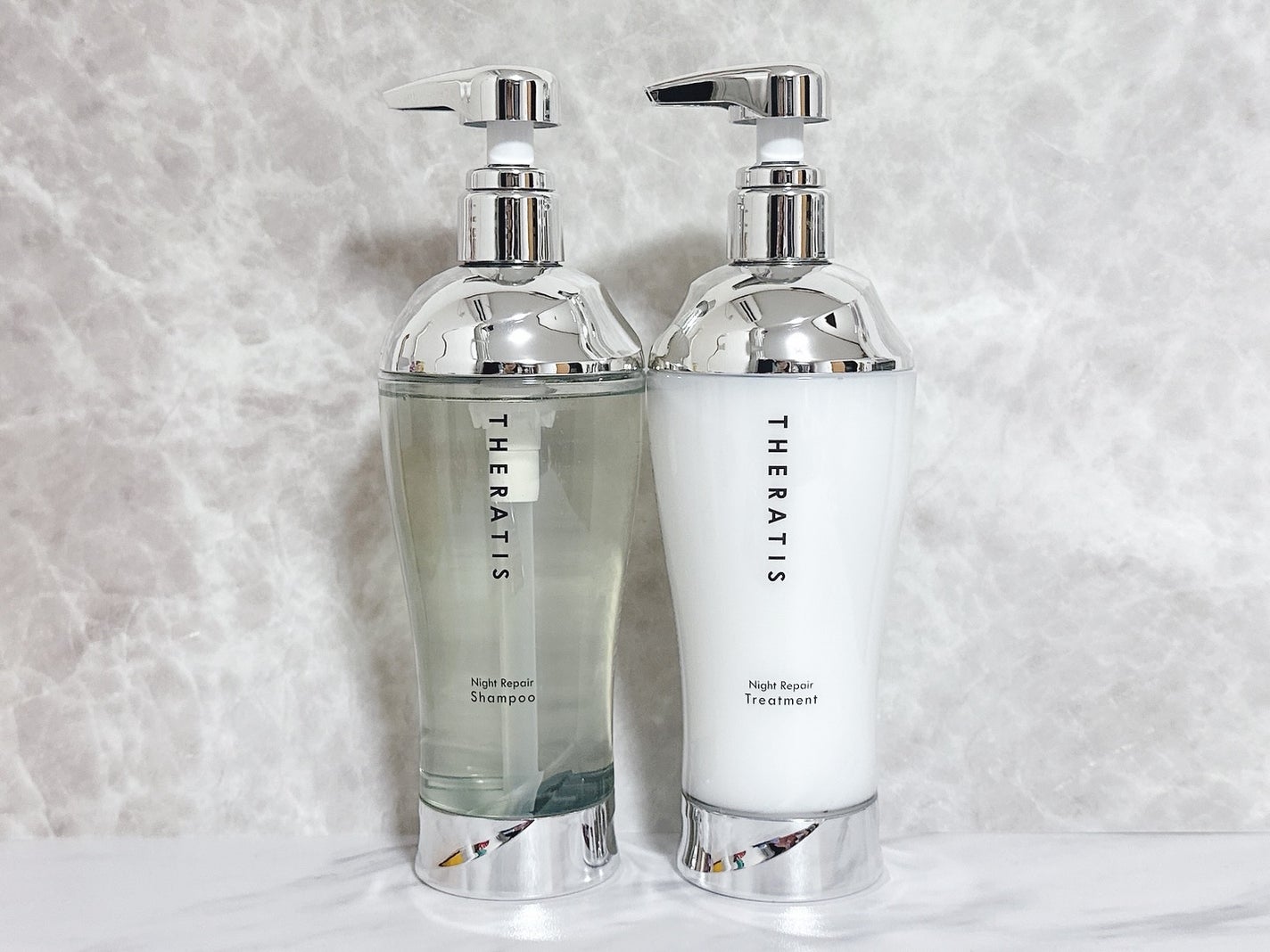 ナイトリペア シャンプー/ヘアトリートメント/THERATIS/シャンプー・コンディショナーを使ったクチコミ(1枚目)